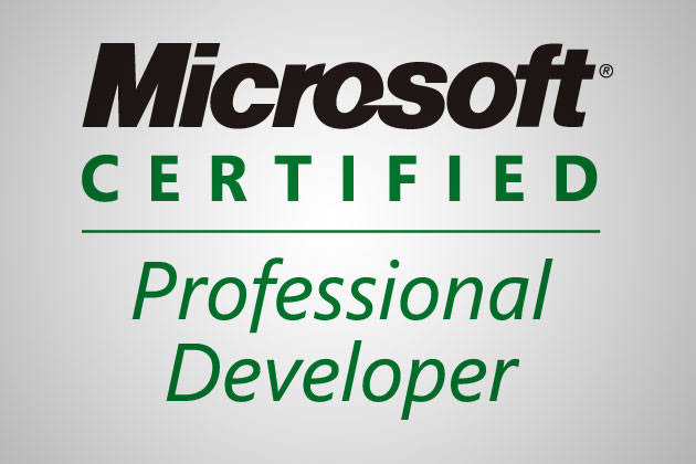 Microsoft Certified Professional Developer
