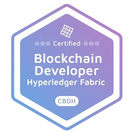 Certified Blockchain Developer — Hyperledger Fabric (CBDH)